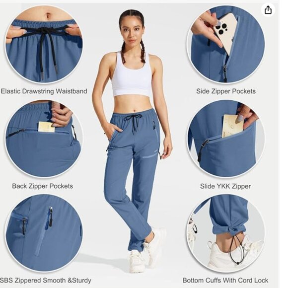 Quick Dry Lightweight Outdoor / Hiking Pants - Picture 4 of 7